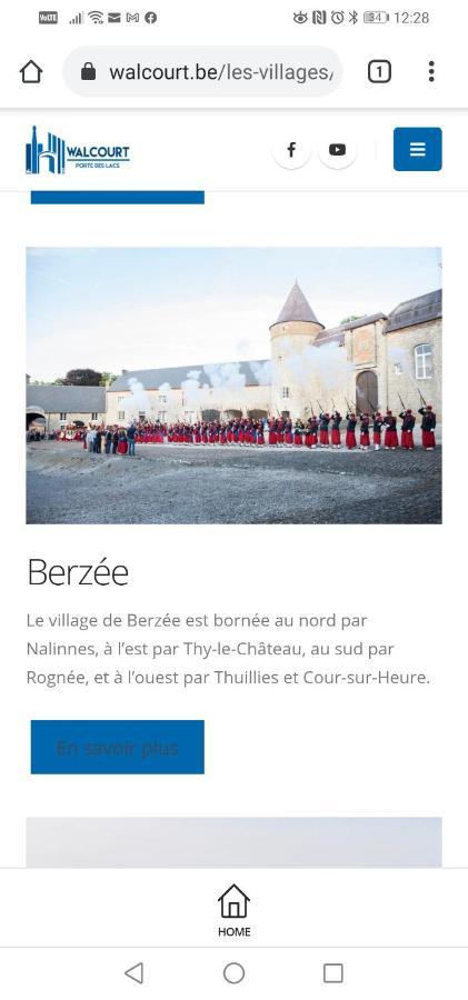 Maison D'Hote Les Notes Endormie Chambre Secrete Berzee Exterior foto